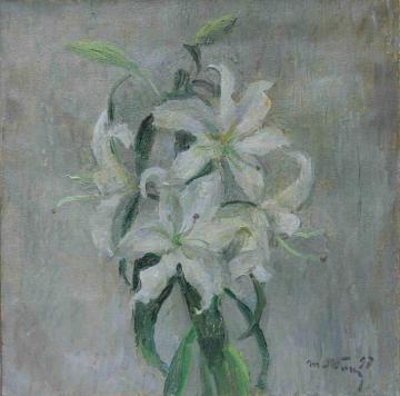 Lilies Artwork by Tatiana Yablonskaya