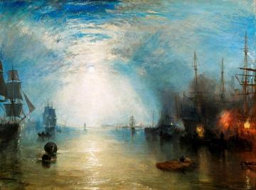 Keelmen Heaving In Coals By Night Artwork by Joseph Mallord William Turner