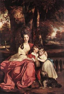 Lady Elizabeth Delmé And Her Children Artwork by Sir Joshua Reynolds