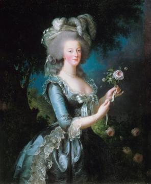 Marie Antoinette Artwork by Elisabeth Vigee Le Brun