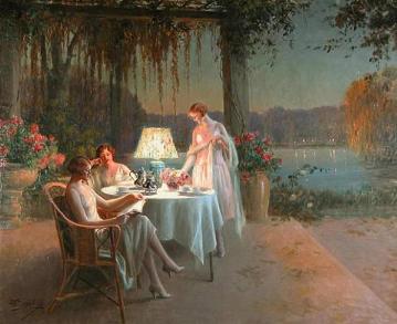 Quiet Evening Artwork by Delphin Enjolras