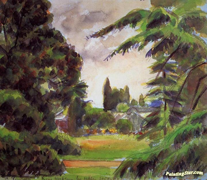 Kew Gardens, the LIttle Greenhouse Artwork by Camille Pissarro