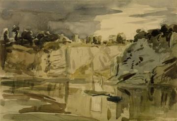 Chepstow Artwork by Philip Wilson Steer