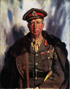 Sir Arthur Currie Artwork by Sir William Orpen