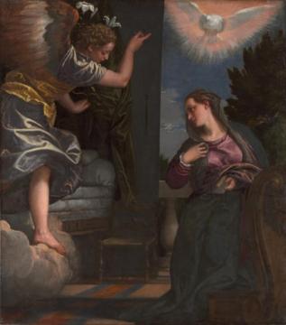 The Annunciation Artwork by Paolo Veronese