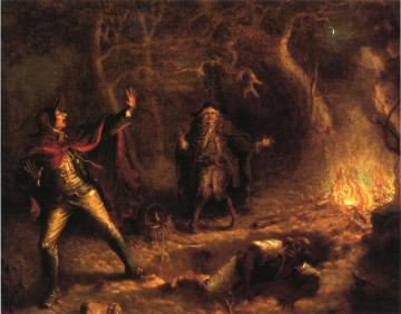 The Money Diggers Artwork by John Quidor