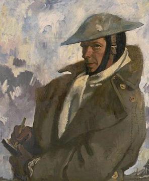Self Portrait in Uniform Artwork by Sir William Orpen