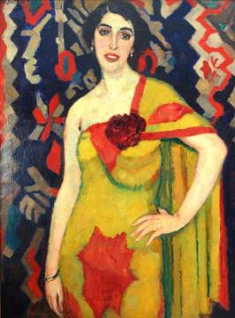 Portrait of a Dancer Artwork by Jan Sluyters