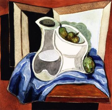 Compotier And Carafe Artwork by Juan Gris