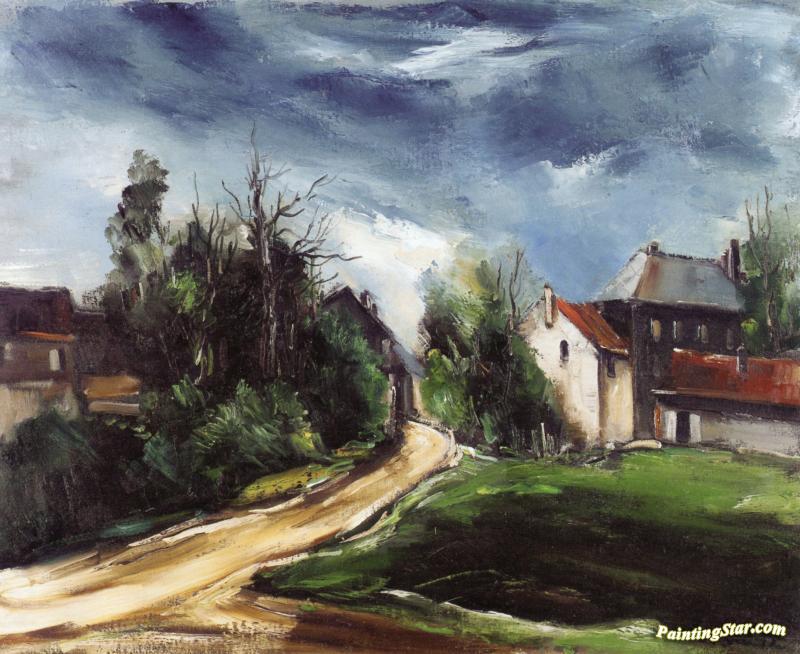 Landscape In Summer Artwork by Maurice De Vlaminck
