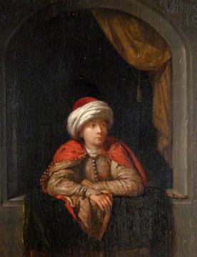 A Young Turk Artwork by Caspar Netscher