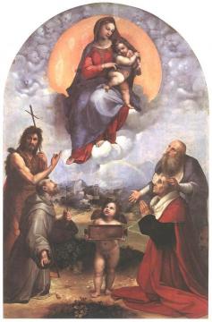 The Madonna of Foligno Artwork by Raphael