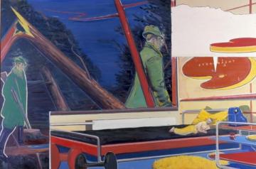 Sturmnacht Artwork by Neo Rauch