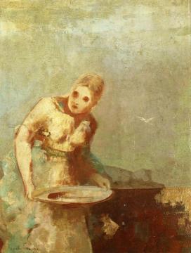 The Servant Artwork by Odilon Redon