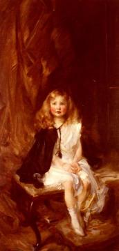 Bridget, Daughter Of Harold Nickols, Esq. Artwork by Sir James Jebusa Shannon