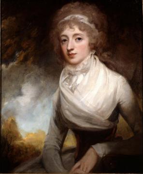 Lady Mary Scott-montagu, Countess Of Courtown Artwork by George Romney