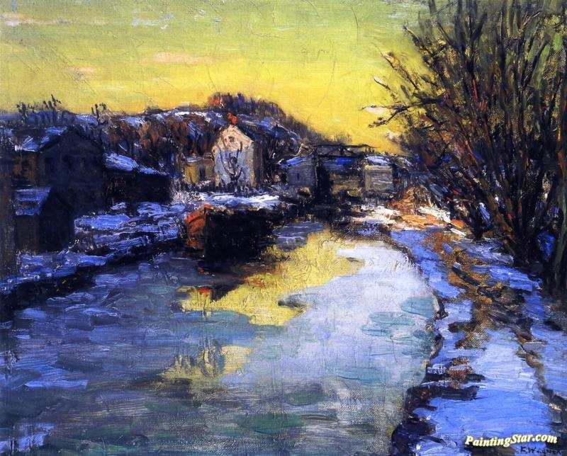 Calan At Lumberville Artwork by Frederick (Fred) R. Wagler