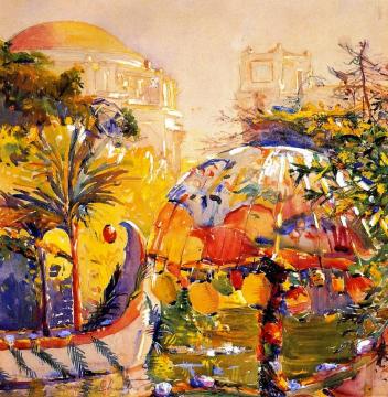 Panama-Pacific International Exposition, Fine Arts Pavilion Artwork by Donna Schuster