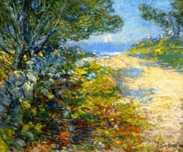 Road to the Sea Artwork by Frederick Childe Hassam