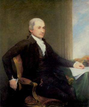 John Jay Artwork by Gilbert Stuart