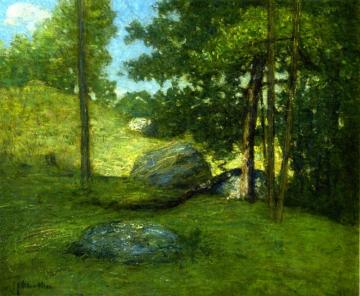 New England Meadow Artwork by Julian Alden Weir