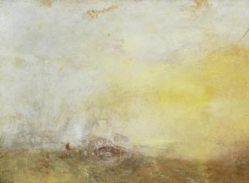 Sunrise With Sea Monsters Artwork by Joseph Mallord William Turner