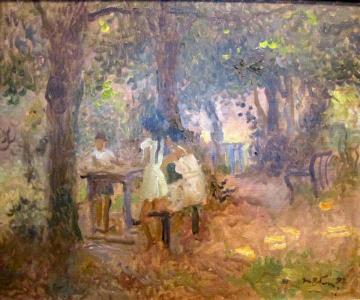 In the Garden Artwork by Tatiana Yablonskaya