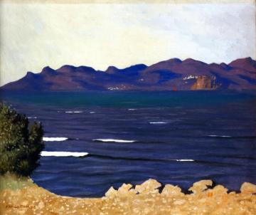 The Estérel And The Bay Of Cannes Artwork by Felix Vallotton