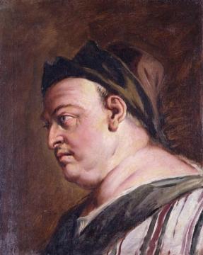 Head of a Man in Profile (A Steward?) Artwork by Sebastiano Ricci
