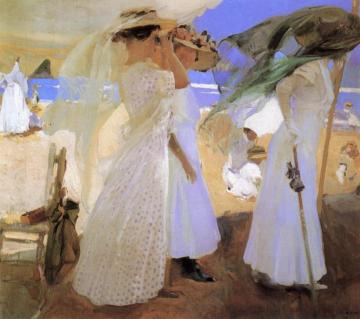Beneath the Canopy Artwork by Joaquin Sorolla y Bastida