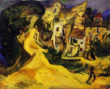 Landscape At Cagnes Artwork by Chaim Soutine