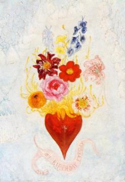 My Birthday Eyegey Artwork by Florine Stettheimer