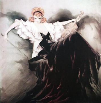 Waltz Echoes Artwork by Louis Icart