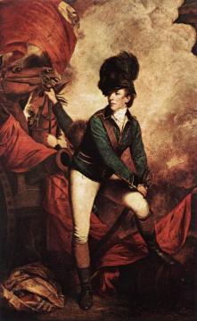 Colonel Banastre Tarleton Artwork by Sir Joshua Reynolds