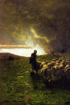 Dopo il temporale Artwork by Giovanni Segantini