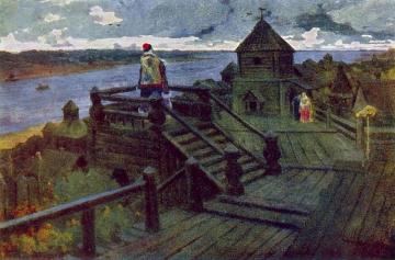 Yaroslavna's Lament Artwork by Ivan Goryushkin-Sorokopudov