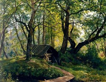 Old Limes Artwork by Ivan Ivanovich Shishkin