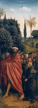 Ghent Altarpiece: Right Panel (detail) Artwork by Jan van Eyck