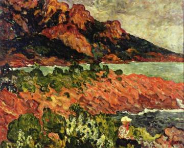 Rocks At Agay Artwork by Louis Valtat