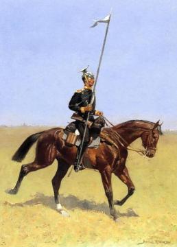 Uhlan Artwork by Frederic Remington