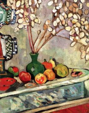 Penny Flower And Fruit Artwork by Louis Valtat