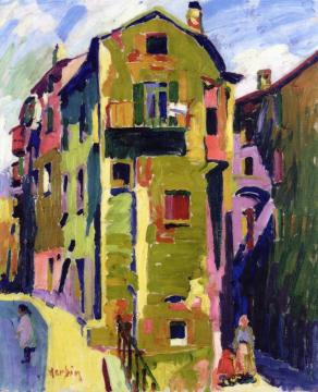 The Place Maubert Artwork by Auguste Herbin