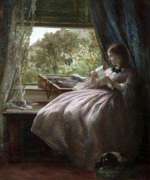 Old Letters Artwork by Frederick Walker