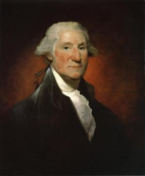 George Washington (the Vaughan Portrait) Artwork by Gilbert Stuart
