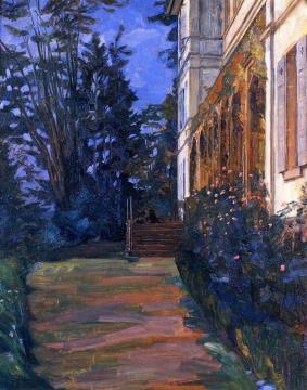 Staircase At Hemsbach Castle Artwork by Wilhelm Trübner