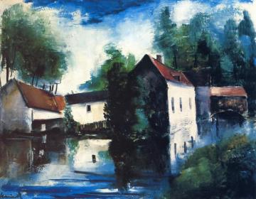 Norman River Artwork by Maurice De Vlaminck
