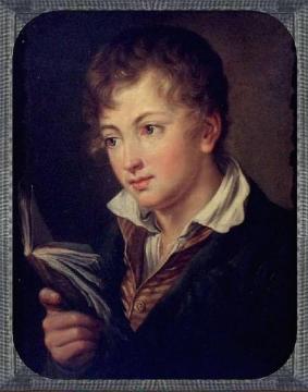 Boy With Book Artwork by Vasily Tropinin