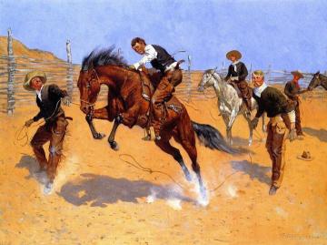 Turn Him Loose, Bill Artwork by Frederic Remington