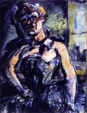 The Drunkard Artwork by Georges Rouault