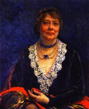 Mrs. William Sloan Artwork by Helen M. Turner